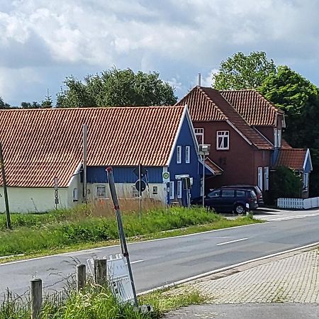 דירות Sehestedt  Urlaub Im Blauen Haus מראה חיצוני תמונה